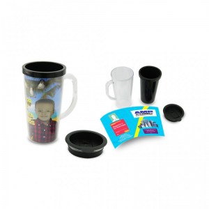 Vaso Viajero Etiqueta